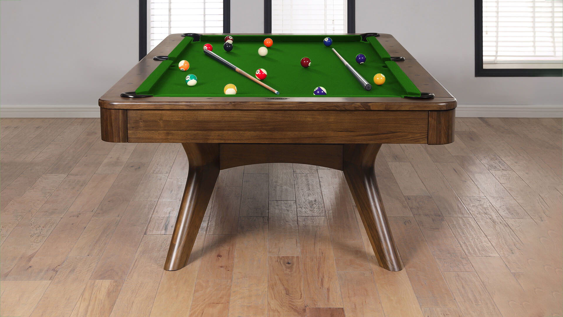 Imperial "Brevik" Pool Table Coffee 7 Foot and 8 Foot • Billiards
