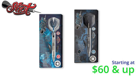 Shot - "Birds of Prey" Series - Steel Tip Darts for Sale