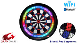 Gran Board "3S" - Electric Dart Board - Blue Segments