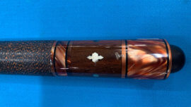 Used - Viking Pool Cue - Brown with Irish-Linen Wrap