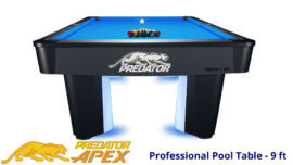 Predator-Apex---Pool-Table---9-ft---Tournament-Blue
