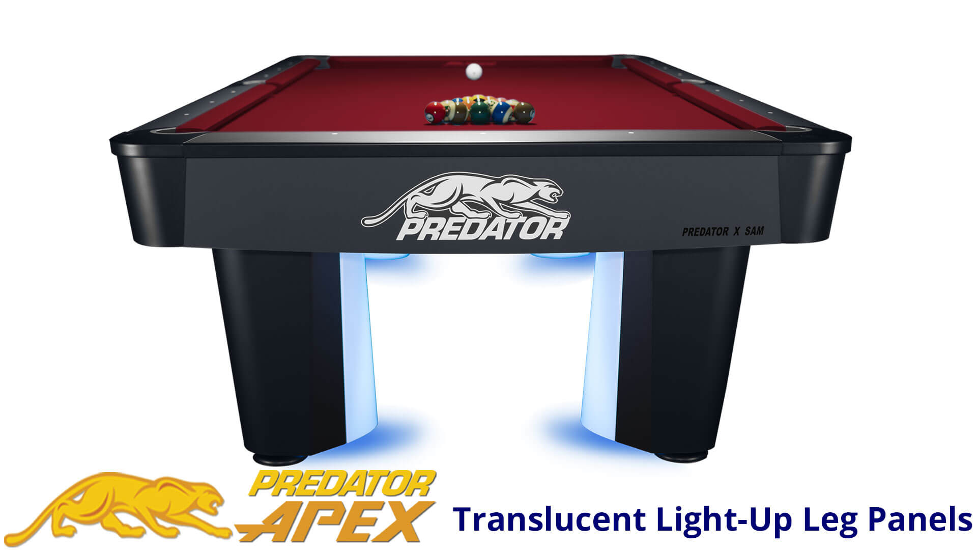 Predator "Apex" 9 Foot Professional Pool Table • Billiards Direct