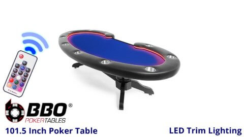 BBO---Poker-Table---Lumen-HD---Table---Standard-Felt---Blue