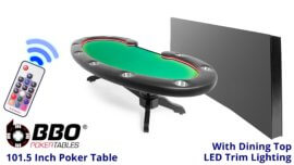 BBO---Poker-Table---Lumen-HD---Table-with-Dining-Top---Standard-Felt---Green