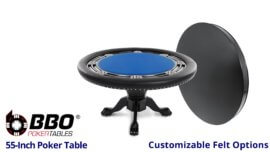 BBO---Poker-Table---Nighthawk---Table-with-Dining-Top---Standard-Felt---Blue