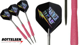 Bottelsen - "Russ Lopez Signature - XtremeSharkSkins - Convertibles" - Dart Set - 20 Gram - Pink