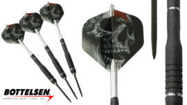 Bottelsen-Xtreme-Hammer-Head-Precision-Grip-Steel-Tip-Black-Dart-Set