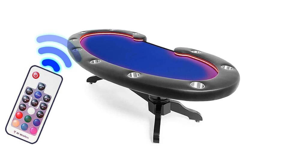 Poker Tables with LED lights Poker Tables with LED lights for Sale