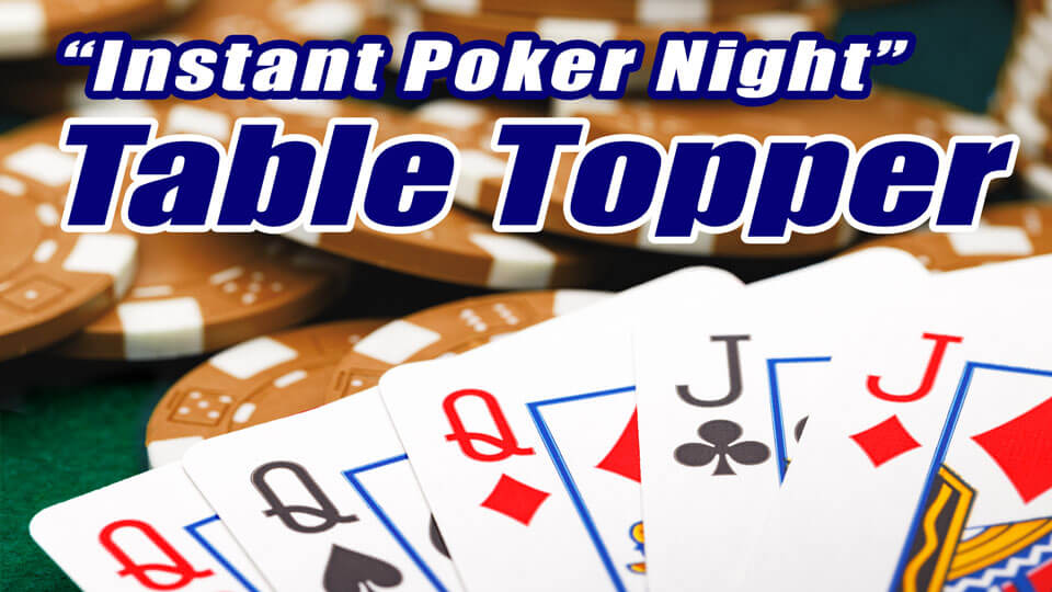 Poker Table Tops for Instant Game Night