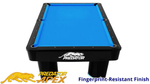 Predator Apex - Pool Table - 9 ft - 03 -Short Side - 06-Tournament-Blue-117