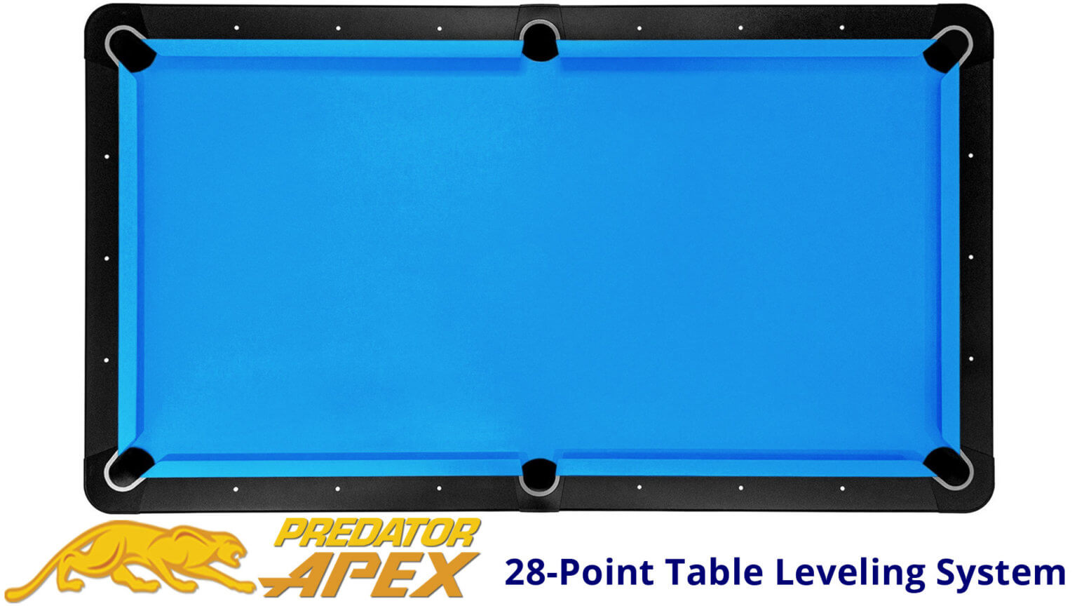 Predator Pool Table "Apex" 9 Foot • Billiards Direct