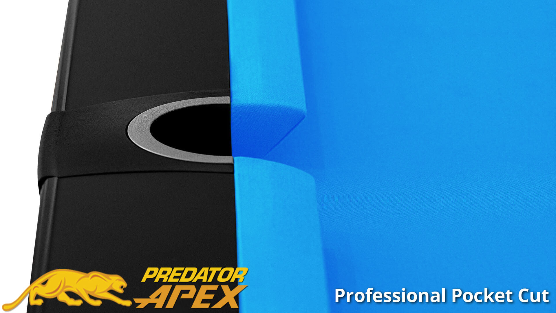 Predator Apex - Pool Table - 9 ft - 06 -Pocket Rail - 06-Tournament-Blue-117
