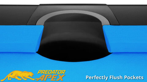 Predator Apex - Pool Table - 9 ft - 07 - Pocket Side Rail - 06-Tournament-Blue-117
