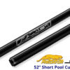 Predator-S-II-Shorty---52'-Short-Pool-Cue---Black-Wrapless---For-Sale