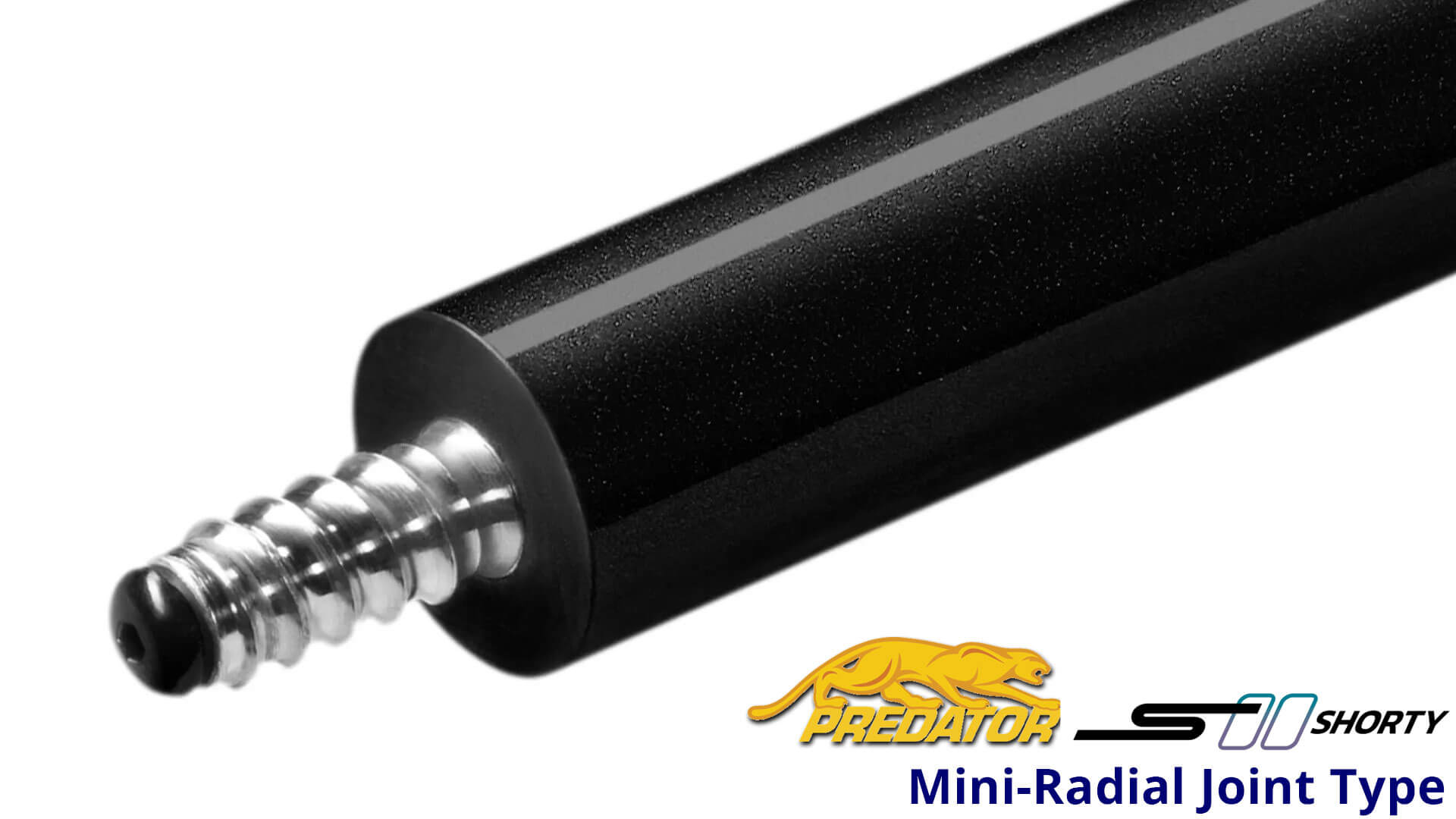 Predator-S-II-Shorty—52′-Short-Pool-Cue—Black-Wrapless-Mini-Radial-Joint-Type Predator-S-II-Shorty---52'-Short-Pool-Cue---Black-Wrapless-Mini-Radial-Joint-Type---for-Sale