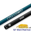 Predator-S-II-Shorty---52'-Short-Pool-Cue---Blue-Sport-Wrap-for-Sale