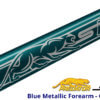 Predator-S-II-Shorty---52'-Short-Pool-Cue---Blue-Sport-Wrap---Forearm-for-Sale