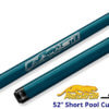 Predator-S-II-Shorty---52'-Short-Pool-Cue---Blue-Wrapless-for-Sale