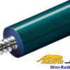 Predator-S-II-Shorty---52'-Short-Pool-Cue---Blue-Wrapless---Mini-Radial-Joint-Type-for-Sale