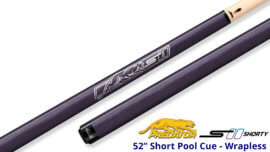 Predator-S-II-Shorty---52'-Short-Pool-Cue---Purple-Wrapless-for-Sale