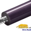 Predator-S-II-Shorty---52'-Short-Pool-Cue---Purple-Wrapless---Mini-Radial-Joint-Type-for-Sale