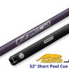Predator-S-II-Shorty---52'-Short-Pool-Cue---Purple-with-Sport-Wrap-for-Sale