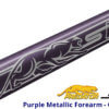 Predator-S-II-Shorty---52'-Short-Pool-Cue---Purple-with-Sport-Wrap---Forearm-Detail-for-Sale