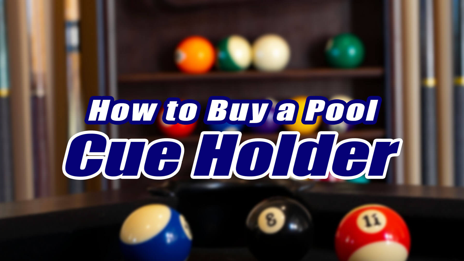Pool Cue Holder Buying Guide • Billiards Direct