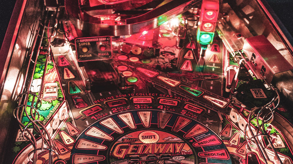 Authentic Pinball Playfield