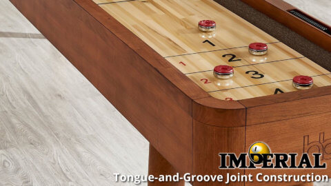 Imperial-Shuffleboard-Elton-12-Foot-Walnut-Stain-Diagonal-Lifestyle-Closeup-for-Sale