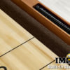 Imperial-Shuffleboard-Elton-12-Foot-Walnut-Stain-Diagonal-Lifestyle-Closeup-Scoring-Rack-for-Sale
