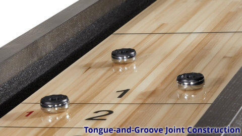 Imperial-Shuffleboard-HB-Home-Shelton-12-Foot-Playsurface-Diagonal-Closeup