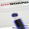 Gran-Board-3-S---White---Soft-Tip-Dart-Board-with-LED-Micro-Usb-Port