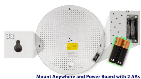 Gran-Board-3-S---White---Soft-Tip-Dart-Board-with-LED-Reverse
