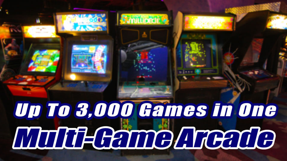 Multi-Game Machines Offer 3000 Games in One