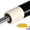 Predator Limited Edition TrueSplice 16 Ebony-2-Generation Leather Wrap Cue - Radial Joint