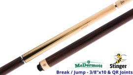McDermott-Break-Jump-Cue---NG01-Wrapless-for-sale
