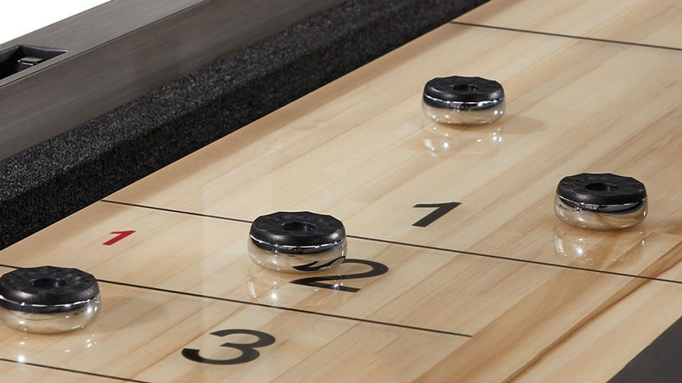 Metal Shuffleboard Pucks