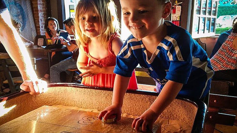 Shuffleboard Kids Playing Fun Credit Yancy9