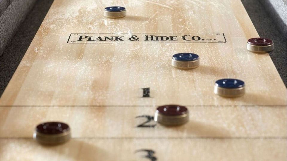 Shuffleboard Plank and Hide Fulton Playsurface