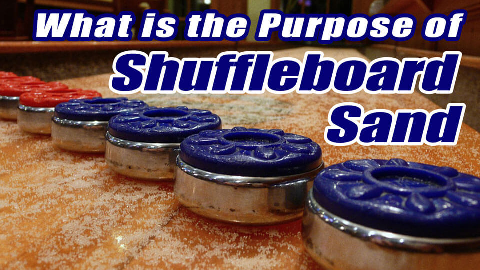 What Is Shuffleboard Sand