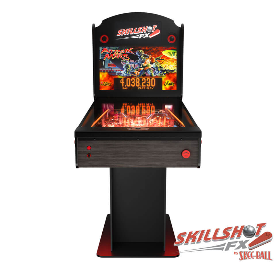 Skillshot FX Virtual Pinball Machine - Attack from Mars