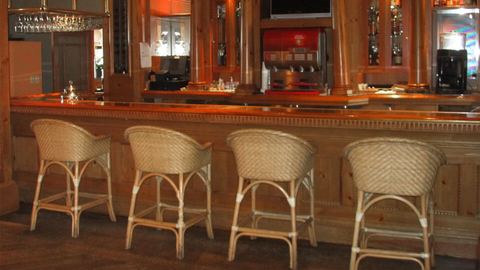 Bar Chairs at a Home Bar