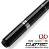 Cuetec Cues AVID Surge Break Pool Cue - Black Gold - Duo Extension Ready