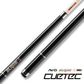 Cuetec Cues AVID Surge Break Pool Cue - Black Gold