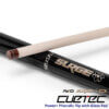 Cuetec Cues AVID Surge Break Pool Cue - Black Gold - Power+ Phenolic Tip