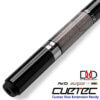 Cuetec Cues AVID Surge Break Pool Cue - Grey - Duo Extension Ready