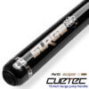 Cuetec Cues AVID Surge Jump Pool Cue - Black Gold - 15-Inch Surge Jump Handle