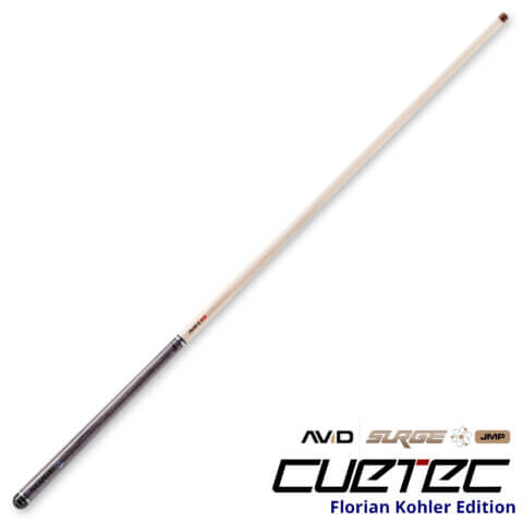 Cuetec Cues AVID Surge Jump Pool Cue - Grey - Full Cue