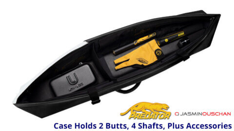 Predator "Jasmin Ouschan" 2x4 Soft Cue Case - Capacity